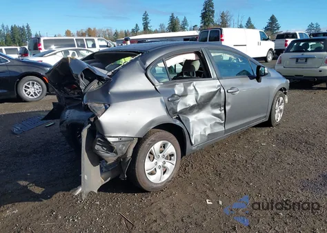 2013 Honda Civic Lx z USA, uszkodzony, nr VIN 2HGFB2F55DH517381